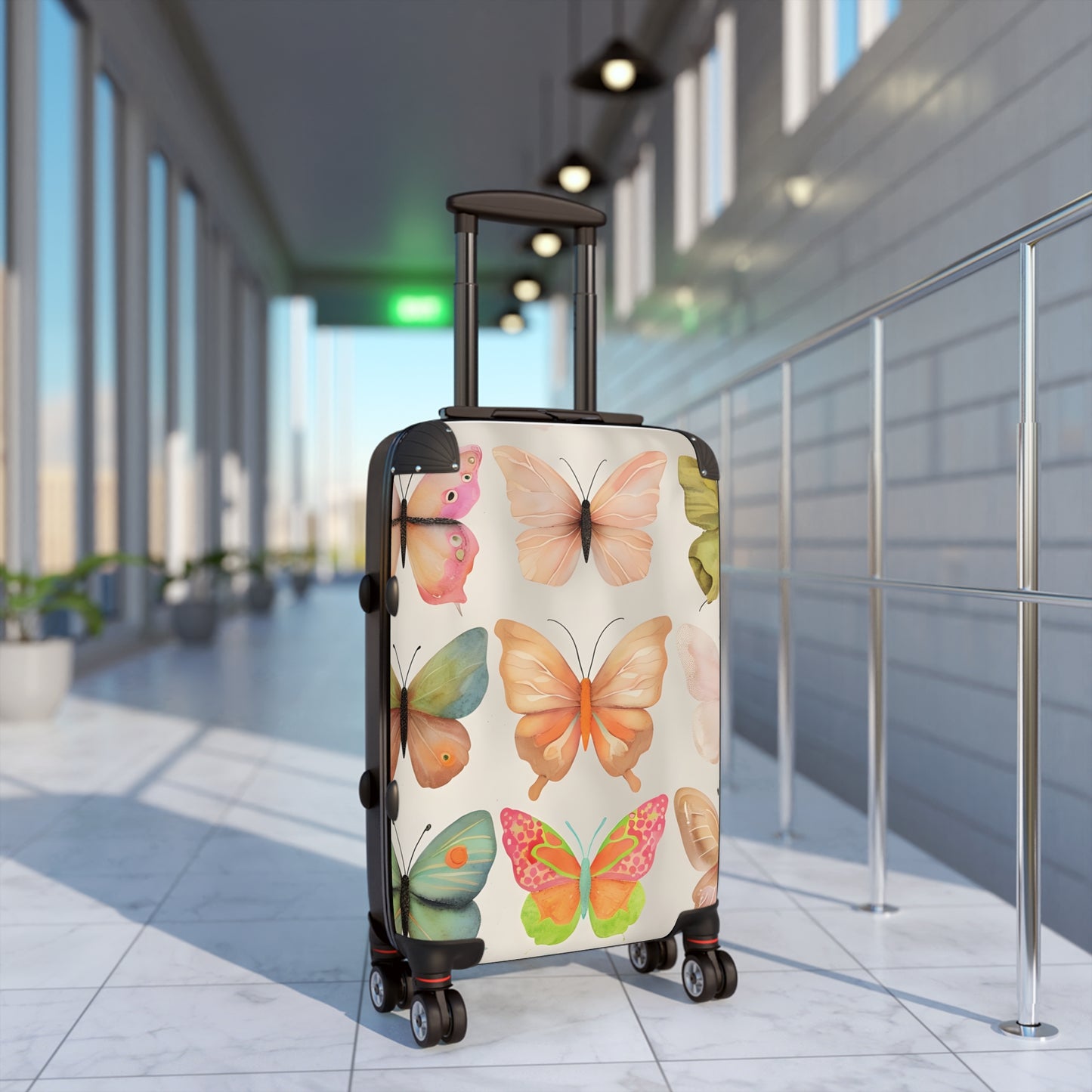 Mosaic Butterfly Dreams Luggage