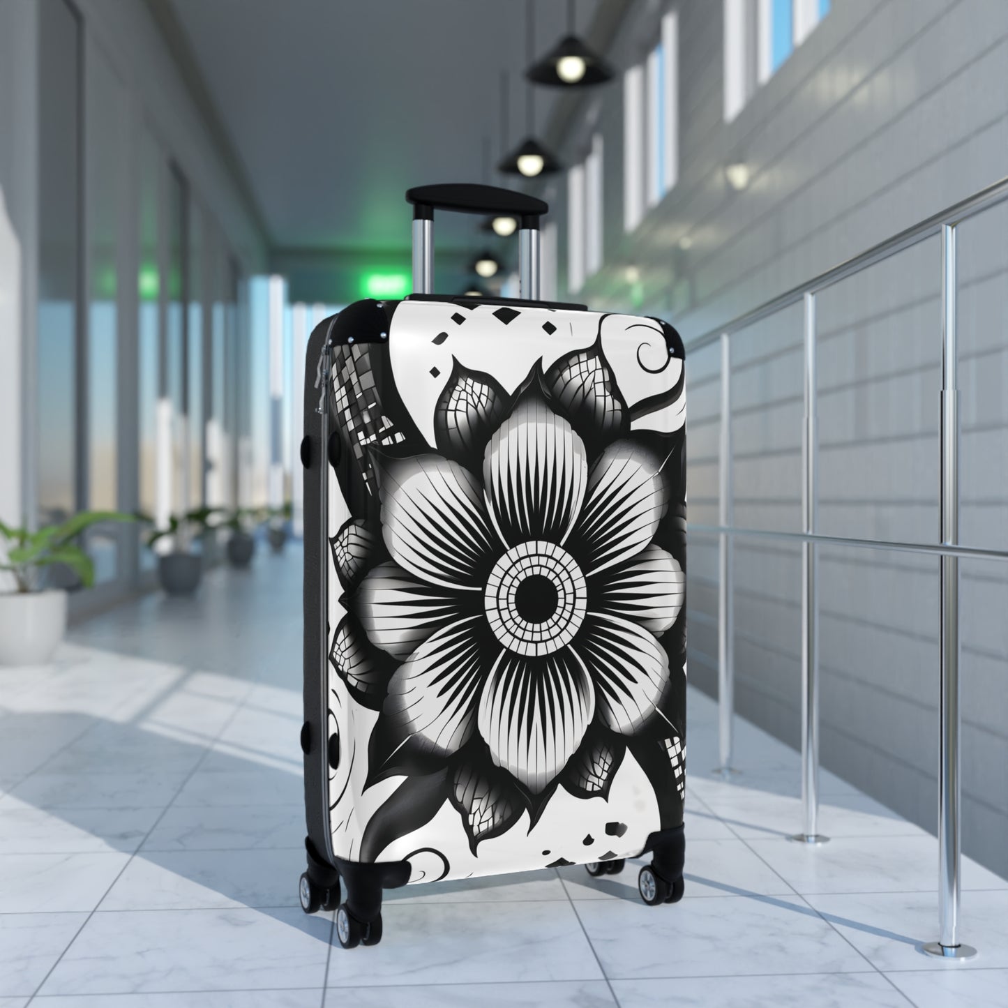 Mystic Floral Mosaic Luggage