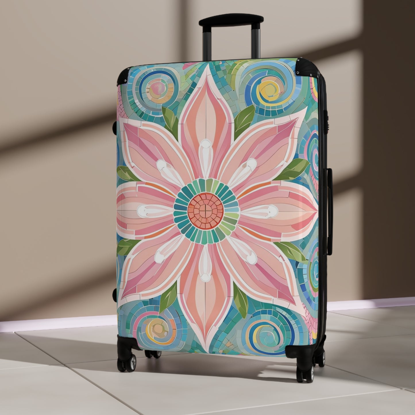 Floral Mosaic Luggage