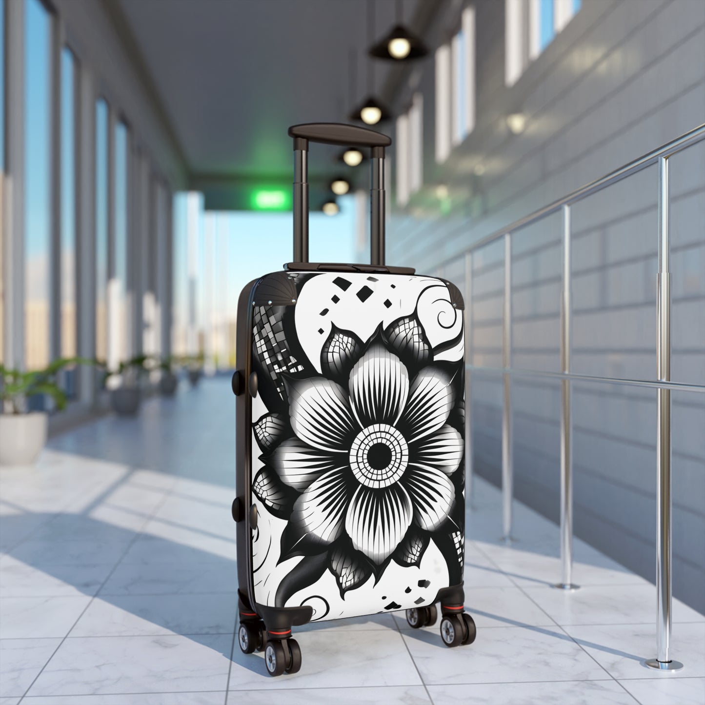 Mystic Floral Mosaic Luggage