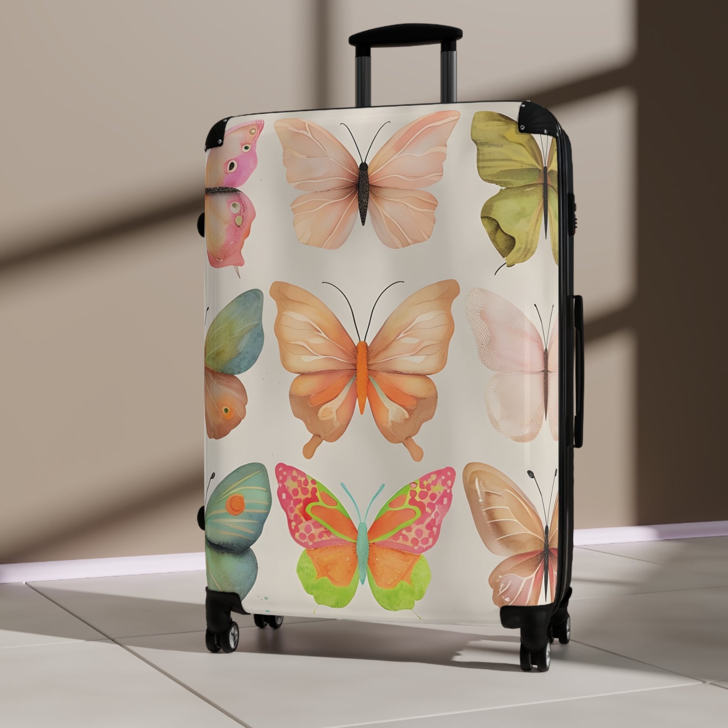 Mosaic Butterfly Dreams Luggage