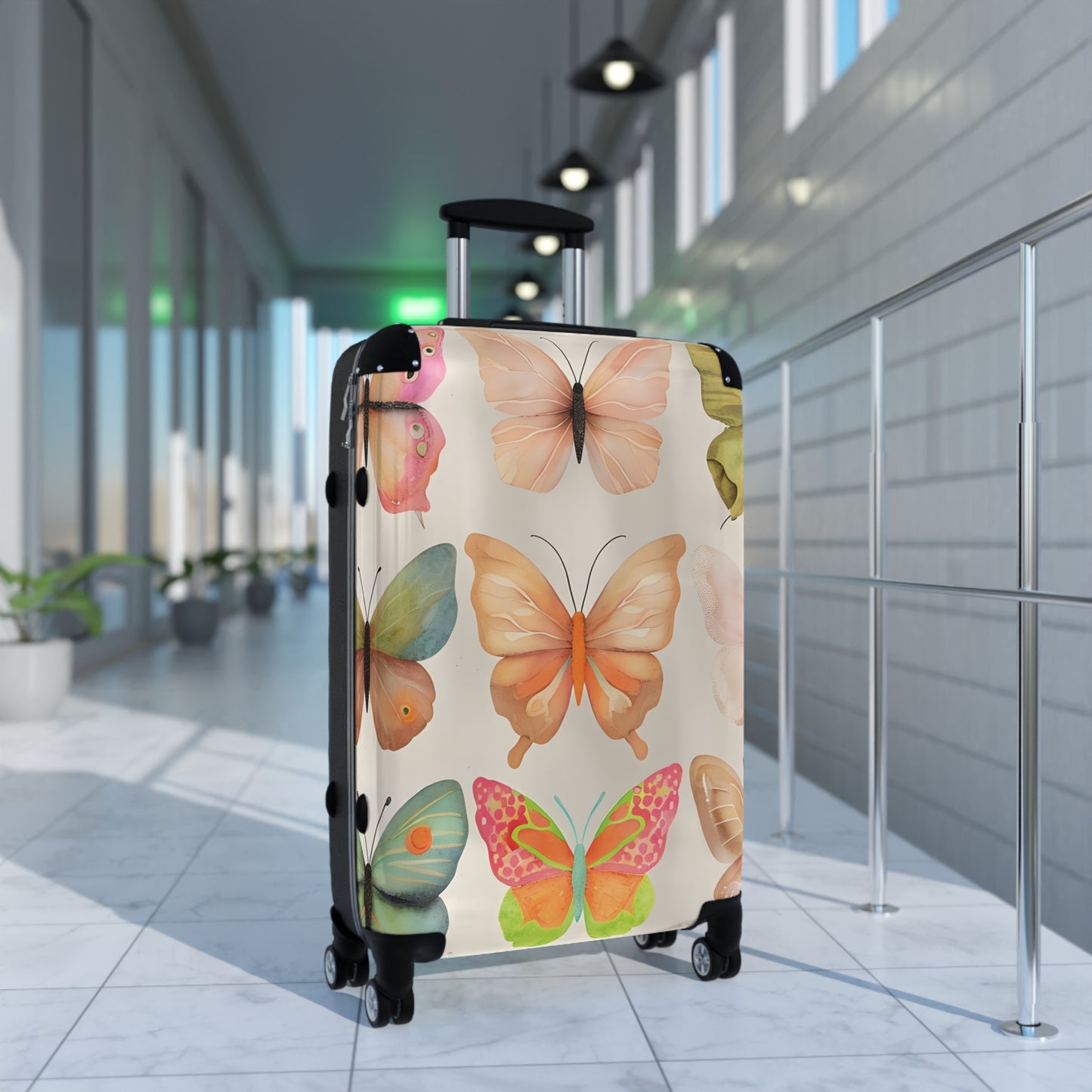 Mosaic Butterfly Dreams Luggage