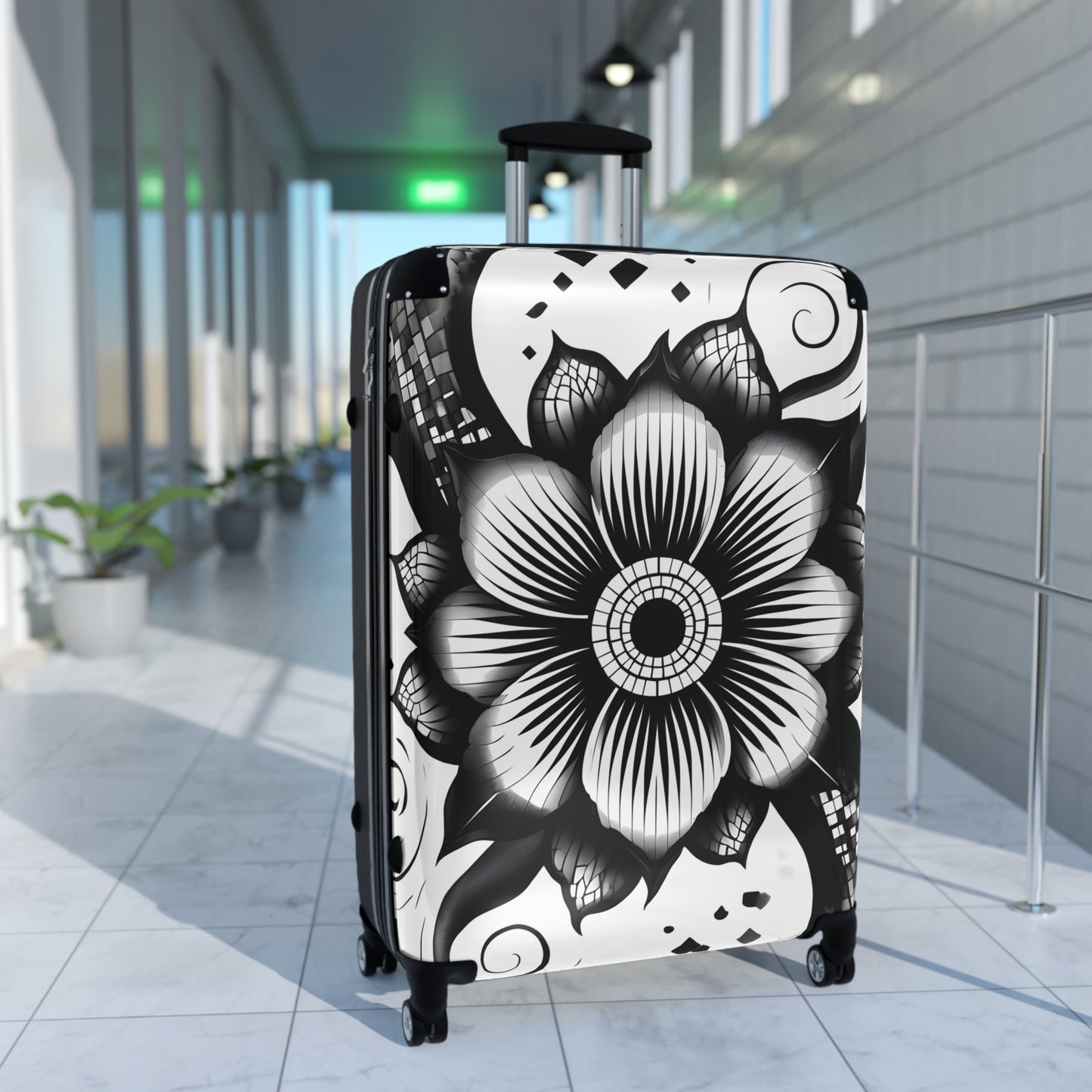 Mystic Floral Mosaic Luggage