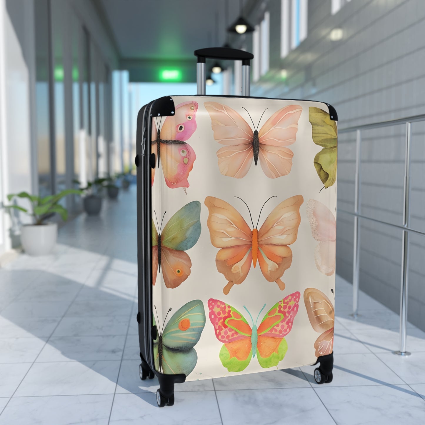 Mosaic Butterfly Dreams Luggage