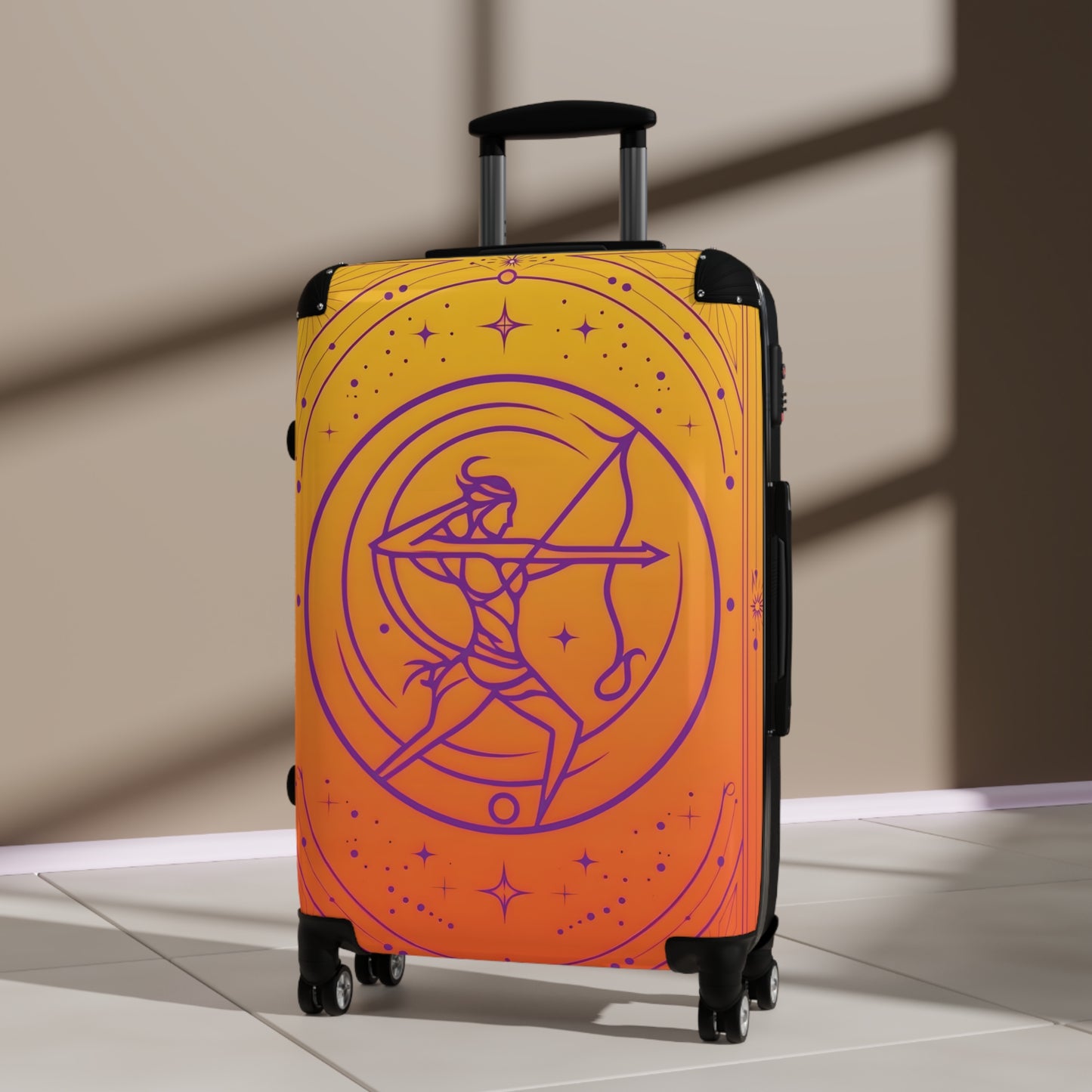 Zodiac Sagittarius Sign Luggage