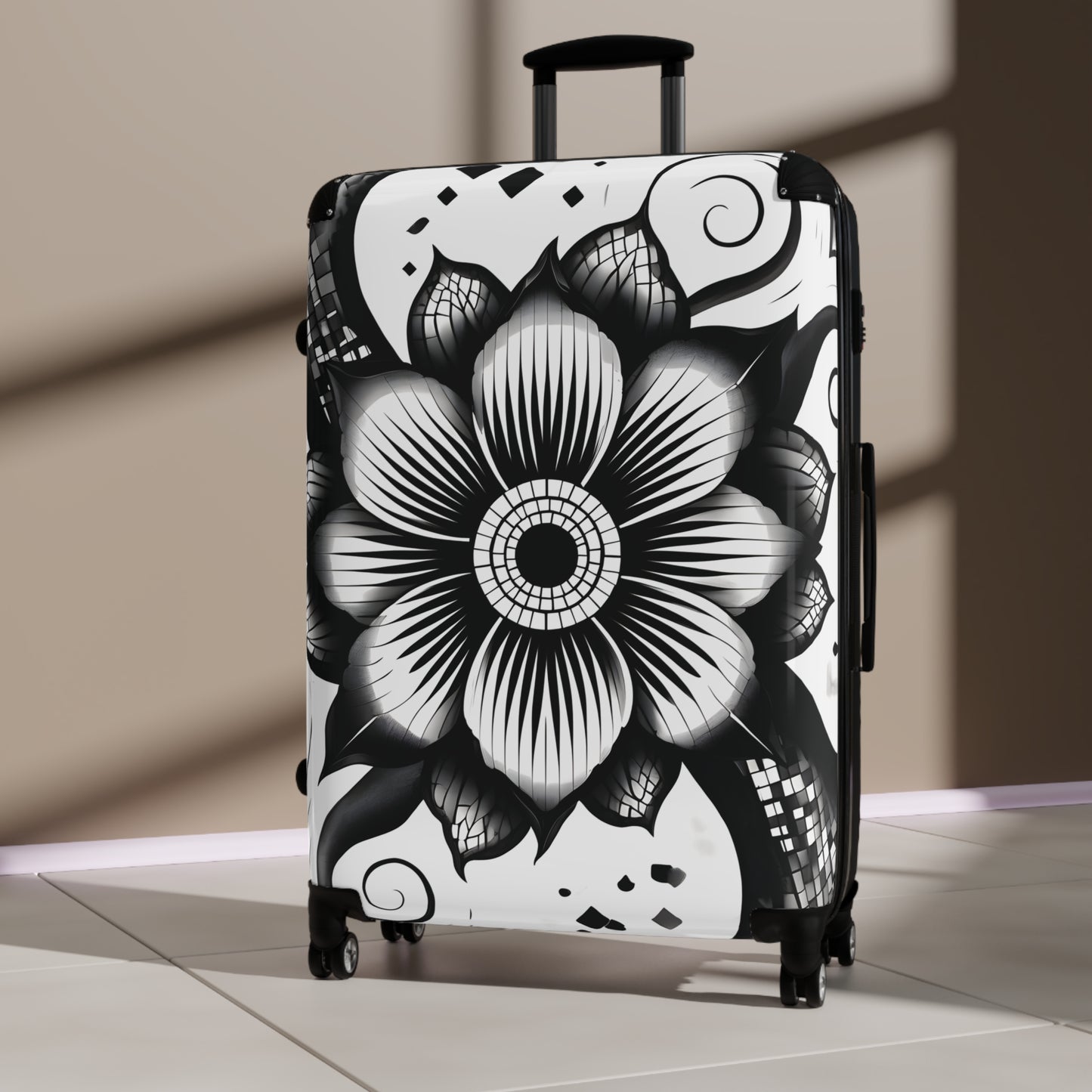 Mystic Floral Mosaic Luggage