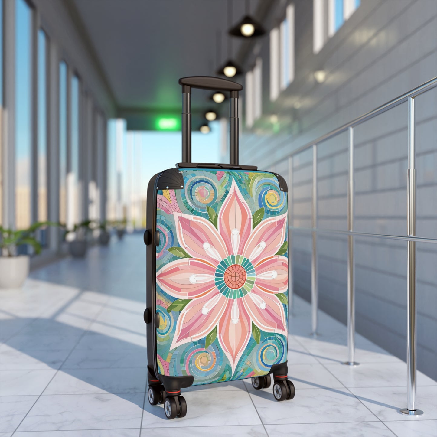 Floral Mosaic Luggage