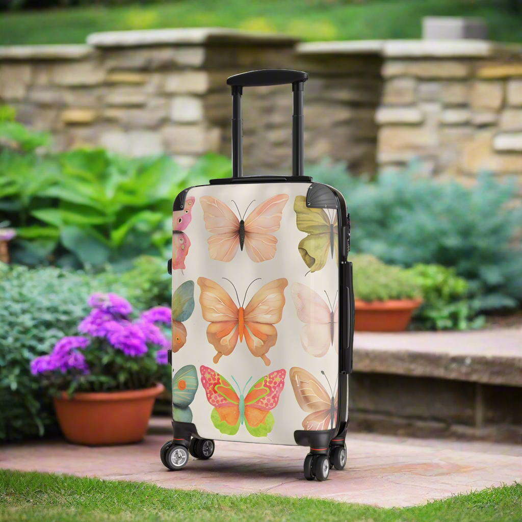 Mosaic Butterfly Dreams Luggage