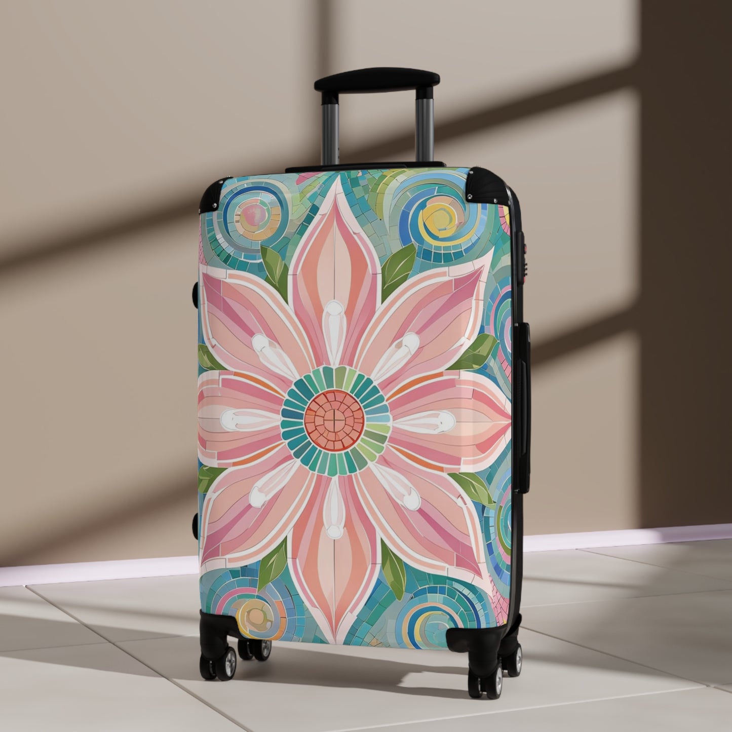 Floral Mosaic Luggage