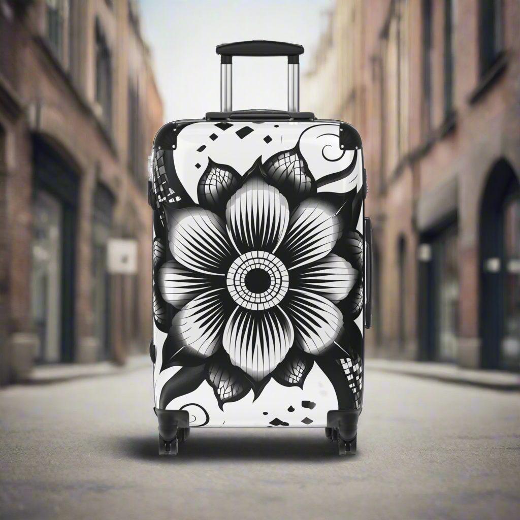 Mystic Floral Mosaic Luggage