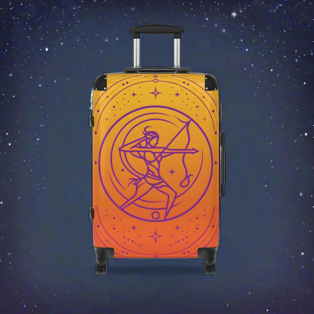 Zodiac Sagittarius Sign Luggage