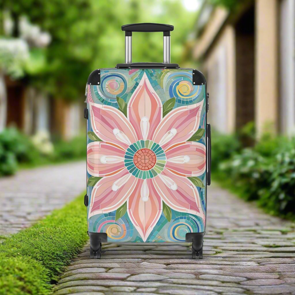 Floral Mosaic Luggage